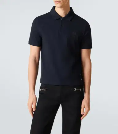 Gucci Logo cotton piqué polo shirt | Thumbnail 2 Gucci Logo cotton piqué polo shirt | Thumbnail 2