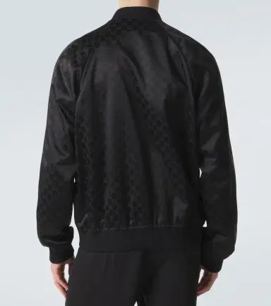 Gucci GG cotton-blend satin jacket | Thumbnail 3 Gucci GG cotton-blend satin jacket | Thumbnail 3