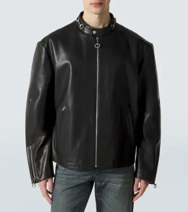 Gucci Horsebit leather jacket | Thumbnail 2 Gucci Horsebit leather jacket | Thumbnail 2