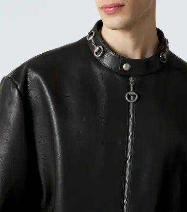 Gucci Horsebit leather jacket | Thumbnail 4 Gucci Horsebit leather jacket | Thumbnail 4
