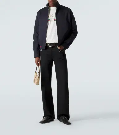 Gucci Web Stripe cotton twill jacket | Thumbnail 6 Gucci Web Stripe cotton twill jacket | Thumbnail 6