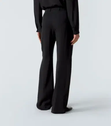 Gucci Silk satin georgette wide-leg pants | Thumbnail 5 Gucci Silk satin georgette wide-leg pants | Thumbnail 5