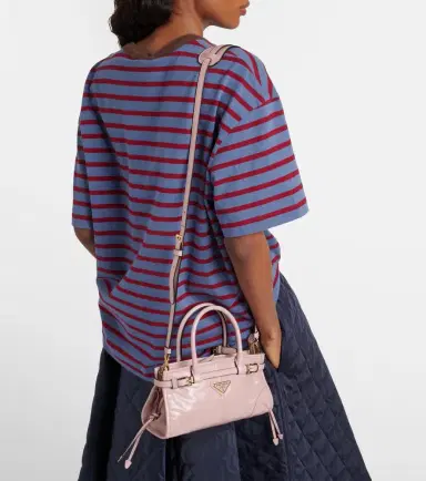 Prada Bonnie Mini leather top handle bag | Thumbnail 7 Prada Bonnie Mini leather top handle bag | Thumbnail 7