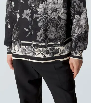 Dolce & Gabbana Floral polka-dot silk shirt | Thumbnail 8 Dolce & Gabbana Floral polka-dot silk shirt | Thumbnail 8
