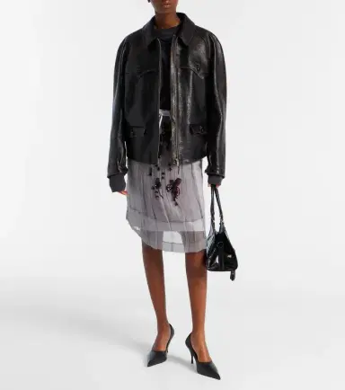 Prada Leather jacket | Thumbnail 7 Prada Leather jacket | Thumbnail 7