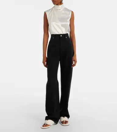 Bottega Veneta High-rise wide-leg jeans | Thumbnail 4 Bottega Veneta High-rise wide-leg jeans | Thumbnail 4