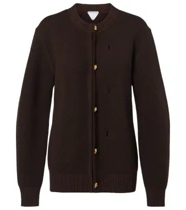 Bottega Veneta Wool and cotton cardigan | Thumbnail 1 Bottega Veneta Wool and cotton cardigan | Thumbnail 1