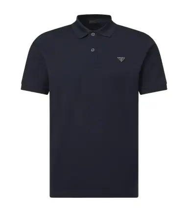 Prada Cotton piqué polo shirt | Thumbnail 1 Prada Cotton piqué polo shirt | Thumbnail 1