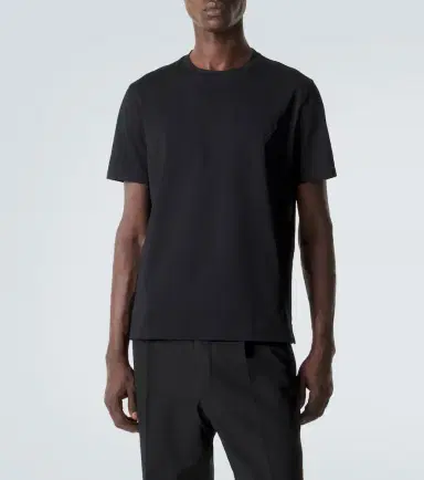 Prada Cotton-blend jersey T-shirt | Thumbnail 4 Prada Cotton-blend jersey T-shirt | Thumbnail 4