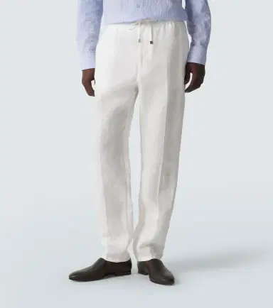 Etro Linen slim pants | Thumbnail 3 Etro Linen slim pants | Thumbnail 3
