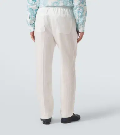Etro Linen slim pants | Thumbnail 5 Etro Linen slim pants | Thumbnail 5