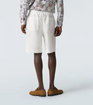 Etro Linen Bermuda shorts | Thumbnail 5 Etro Linen Bermuda shorts | Thumbnail 5