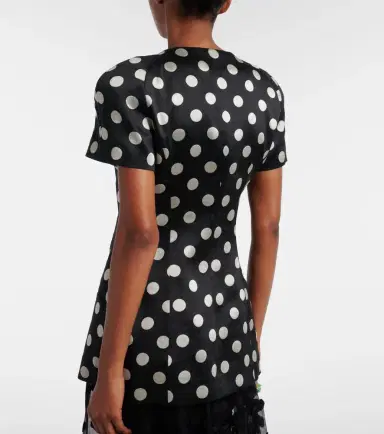 Dries Van Noten Polka-dot double-breasted blazer | Thumbnail 4 Dries Van Noten Polka-dot double-breasted blazer | Thumbnail 4