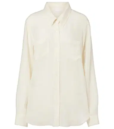 Dries Van Noten Oversized ramie shirt | Thumbnail 1 Dries Van Noten Oversized ramie shirt | Thumbnail 1