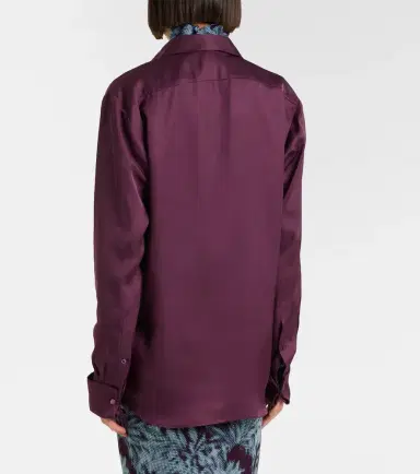 Dries Van Noten Celindra satin shirt | Thumbnail 2 Dries Van Noten Celindra satin shirt | Thumbnail 2