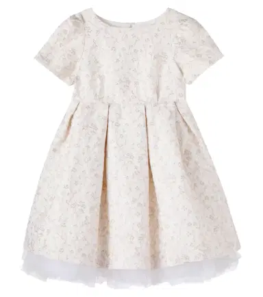 Bonpoint Lilibet floral cotton-blend dress | Thumbnail 1 Bonpoint Lilibet floral cotton-blend dress | Thumbnail 1