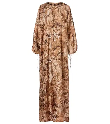 Max Mara Maroso embellished silk maxi dress | Thumbnail 1 Max Mara Maroso embellished silk maxi dress | Thumbnail 1