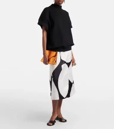 Dries Van Noten Printed midi skirt | Thumbnail 4 Dries Van Noten Printed midi skirt | Thumbnail 4