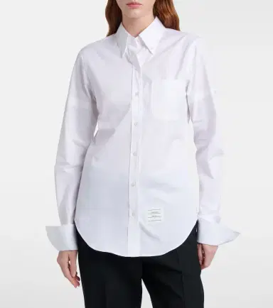Thom Browne Logo cotton shirt | Thumbnail 3 Thom Browne Logo cotton shirt | Thumbnail 3