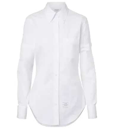 Thom Browne Logo cotton shirt | Thumbnail 1 Thom Browne Logo cotton shirt | Thumbnail 1