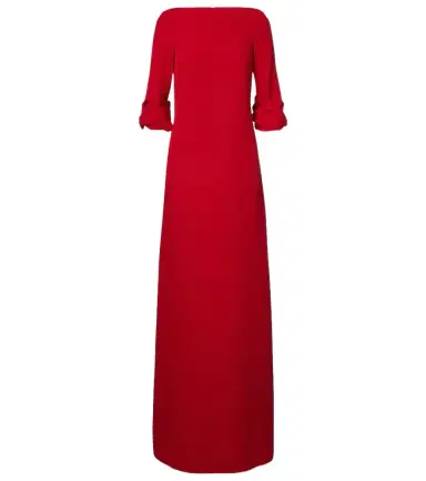 Safiyaa Danica crêpe gown | Thumbnail 1 Safiyaa Danica crêpe gown | Thumbnail 1