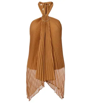 Max Mara Valzer pleated top | Thumbnail 1 Max Mara Valzer pleated top | Thumbnail 1