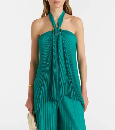 Max Mara Valzer pleated top | Thumbnail 2 Max Mara Valzer pleated top | Thumbnail 2