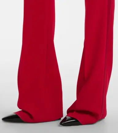 Max Mara Ecrine cady flared pants | Thumbnail 2 Max Mara Ecrine cady flared pants | Thumbnail 2