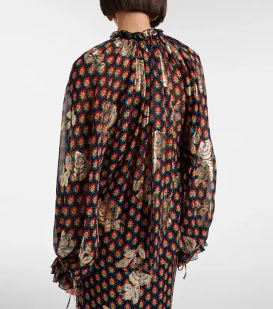 Etro Silk-blend blouse | Thumbnail 2 Etro Silk-blend blouse | Thumbnail 2