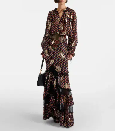 Etro Silk-blend blouse | Thumbnail 3 Etro Silk-blend blouse | Thumbnail 3
