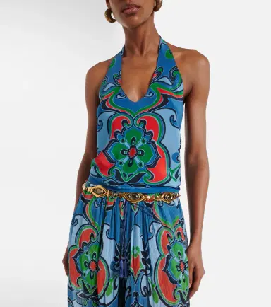 Etro Printed silk top | Thumbnail 2 Etro Printed silk top | Thumbnail 2