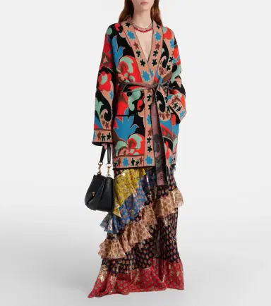 Etro Jacquard wool-blend wrap cardigan | Thumbnail 5 Etro Jacquard wool-blend wrap cardigan | Thumbnail 5