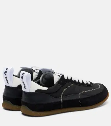 Alexander McQueen EC1 suede-trimmed sneakers | Thumbnail 3 Alexander McQueen EC1 suede-trimmed sneakers | Thumbnail 3