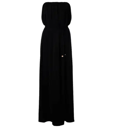 Max Mara Elegante Sax crêpe strapless gown | Thumbnail 1 Max Mara Elegante Sax crêpe strapless gown | Thumbnail 1