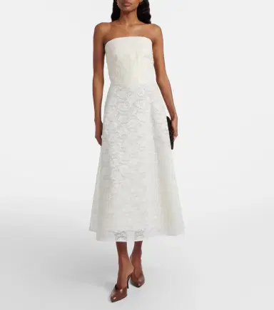 Max Mara Avena embroidered midi skirt | Thumbnail 5 Max Mara Avena embroidered midi skirt | Thumbnail 5