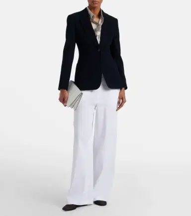 Max Mara Destino linen-blend wide-leg pants | Thumbnail 2 Max Mara Destino linen-blend wide-leg pants | Thumbnail 2