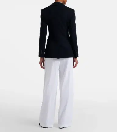 Max Mara Destino linen-blend wide-leg pants | Thumbnail 4 Max Mara Destino linen-blend wide-leg pants | Thumbnail 4