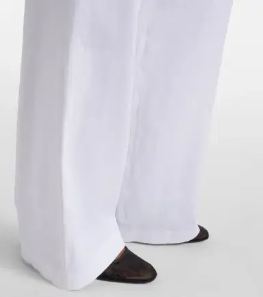 Max Mara Destino linen-blend wide-leg pants | Thumbnail 5 Max Mara Destino linen-blend wide-leg pants | Thumbnail 5