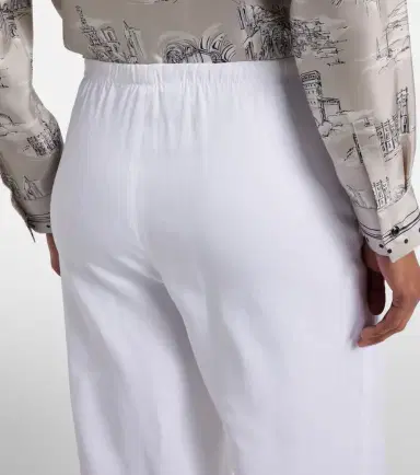 Max Mara Destino linen-blend wide-leg pants | Thumbnail 6 Max Mara Destino linen-blend wide-leg pants | Thumbnail 6