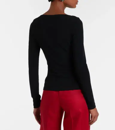 Max Mara Gomma jersey T-shirt | Thumbnail 6 Max Mara Gomma jersey T-shirt | Thumbnail 6