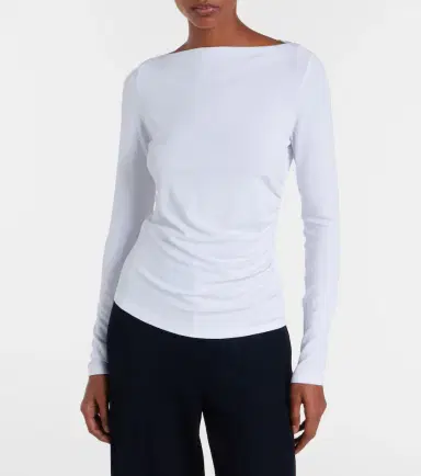 Max Mara Gomma jersey T-shirt | Thumbnail 2 Max Mara Gomma jersey T-shirt | Thumbnail 2