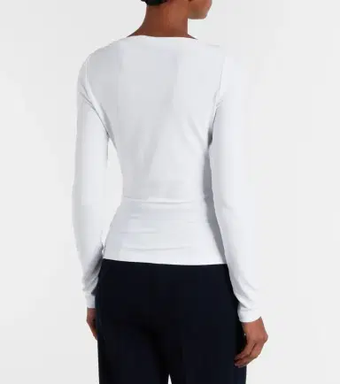 Max Mara Gomma jersey T-shirt | Thumbnail 4 Max Mara Gomma jersey T-shirt | Thumbnail 4