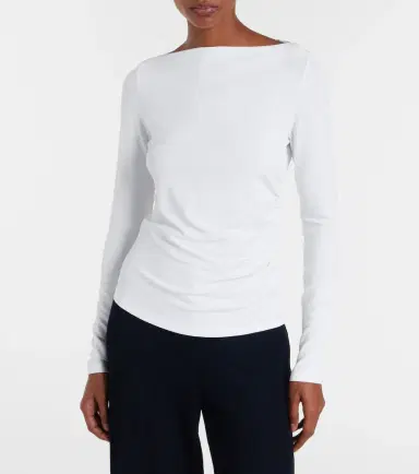 Max Mara Gomma jersey T-shirt | Thumbnail 6 Max Mara Gomma jersey T-shirt | Thumbnail 6