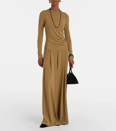 Max Mara Pleated wide-leg pants | Thumbnail 5 Max Mara Pleated wide-leg pants | Thumbnail 5