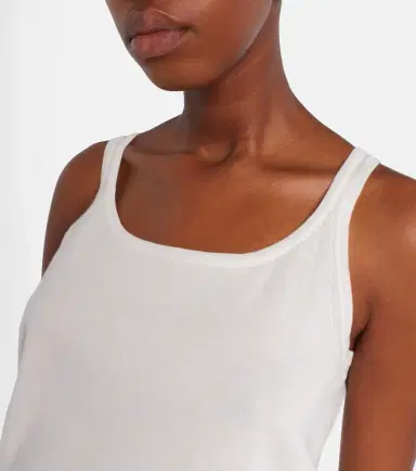 Max Mara Umano cotton tank top | Thumbnail 4 Max Mara Umano cotton tank top | Thumbnail 4
