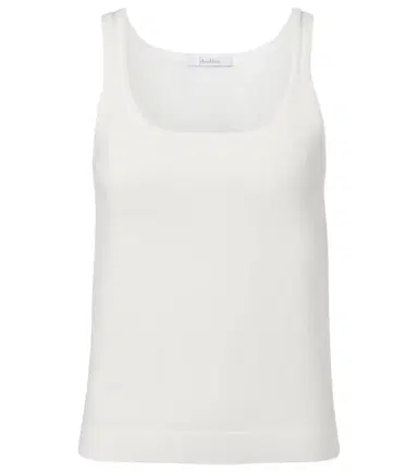Max Mara Umano cotton tank top | Thumbnail 1 Max Mara Umano cotton tank top | Thumbnail 1