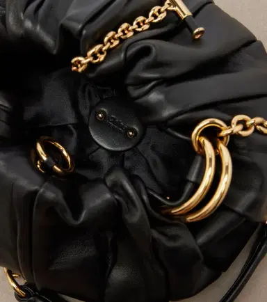 Chloé Chloé Chloé Plissé Small leather shoulder bag | Thumbnail 3 Chloé Chloé Chloé Plissé Small leather shoulder bag | Thumbnail 3