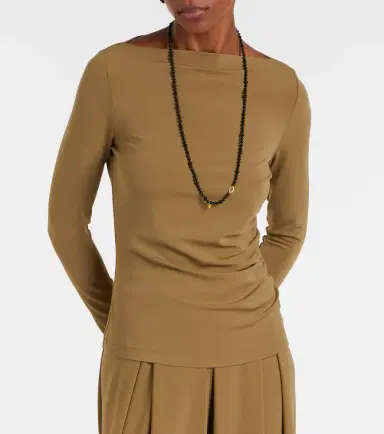 Max Mara Gomma jersey T-shirt | Thumbnail 2 Max Mara Gomma jersey T-shirt | Thumbnail 2