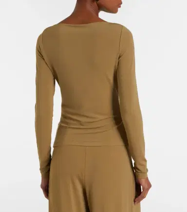 Max Mara Gomma jersey T-shirt | Thumbnail 4 Max Mara Gomma jersey T-shirt | Thumbnail 4