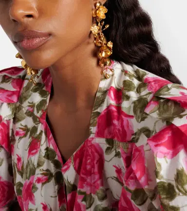 Chloe Chloé Chloé Bouquet floral drop earrings | Thumbnail 5 Chloe Chloé Chloé Bouquet floral drop earrings | Thumbnail 5